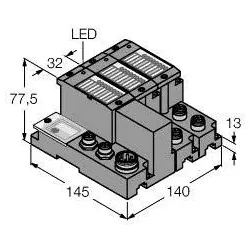 Turck Programmierbares Set TI-BL67-PG-DP-S-4