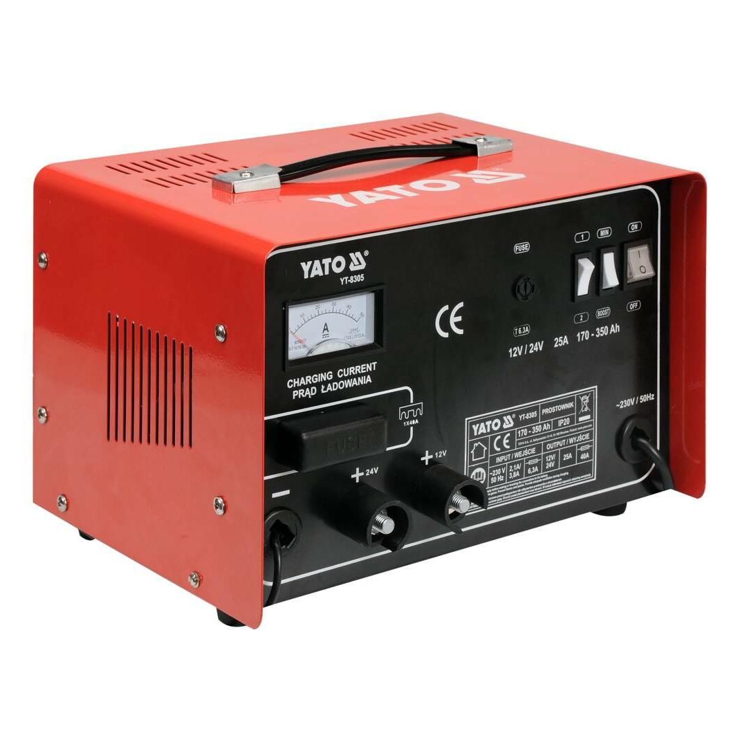 Yato CHARGER WITH ADVANCED 25A 12V (30 A) (YT-8305)
