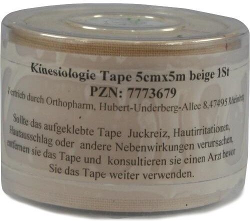 Kinesiologie Tape 5 cmx5 m beige 1stk