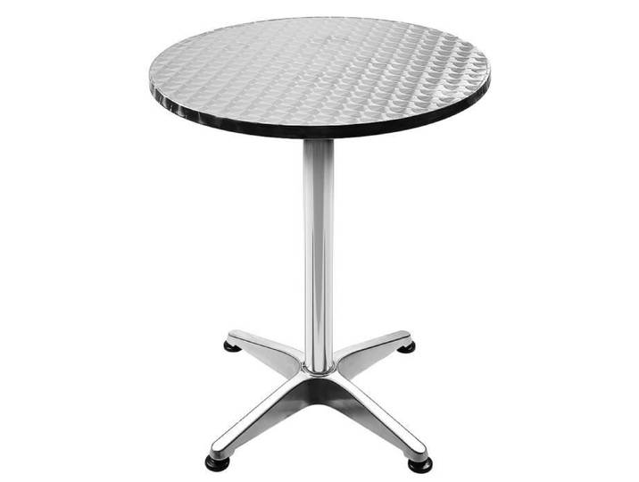 Table de jardin exterieur Table de bar Round hauteur réglable table de cuisine salle à manger 60x60x70-110cm