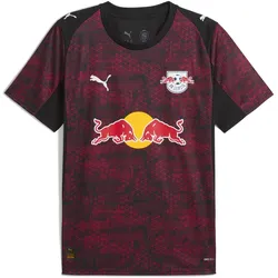 Puma, Herren, Fussballtrikot, RBL Third Jersey Replica (L), Schwarz, Rot