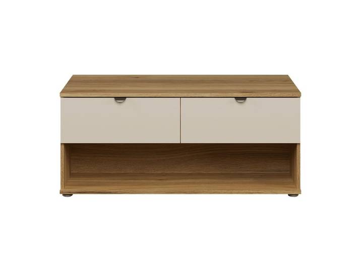 Table basse UNIK Imitation chêne / grège