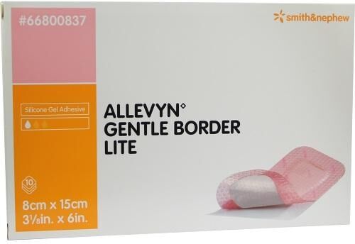 Allevyn Gentle Border Lite 8x15 cm Schaumverb.