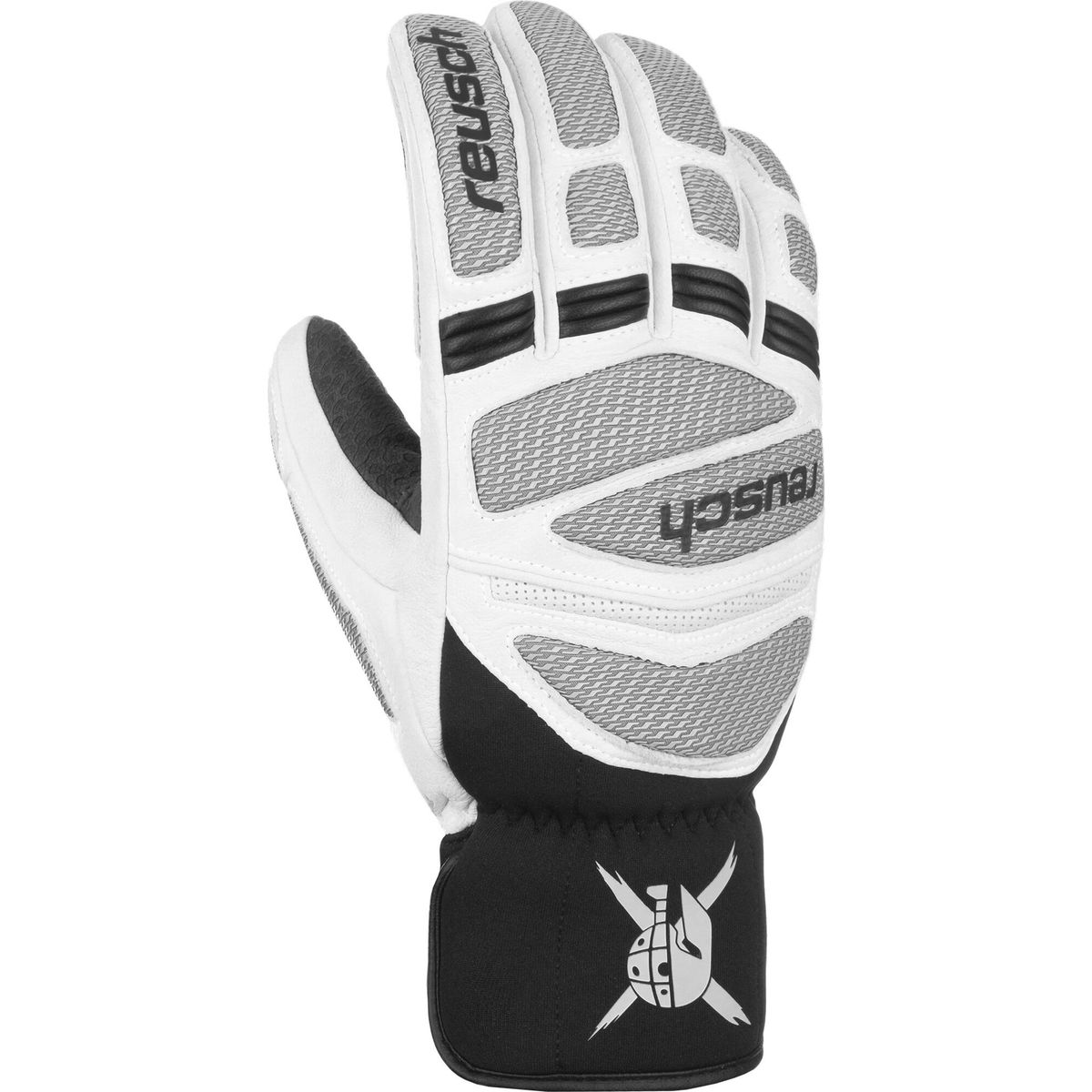 Reusch Worldcup Warrior DG white / glacier grey (1030) 7,5 6411118-1030-7,5