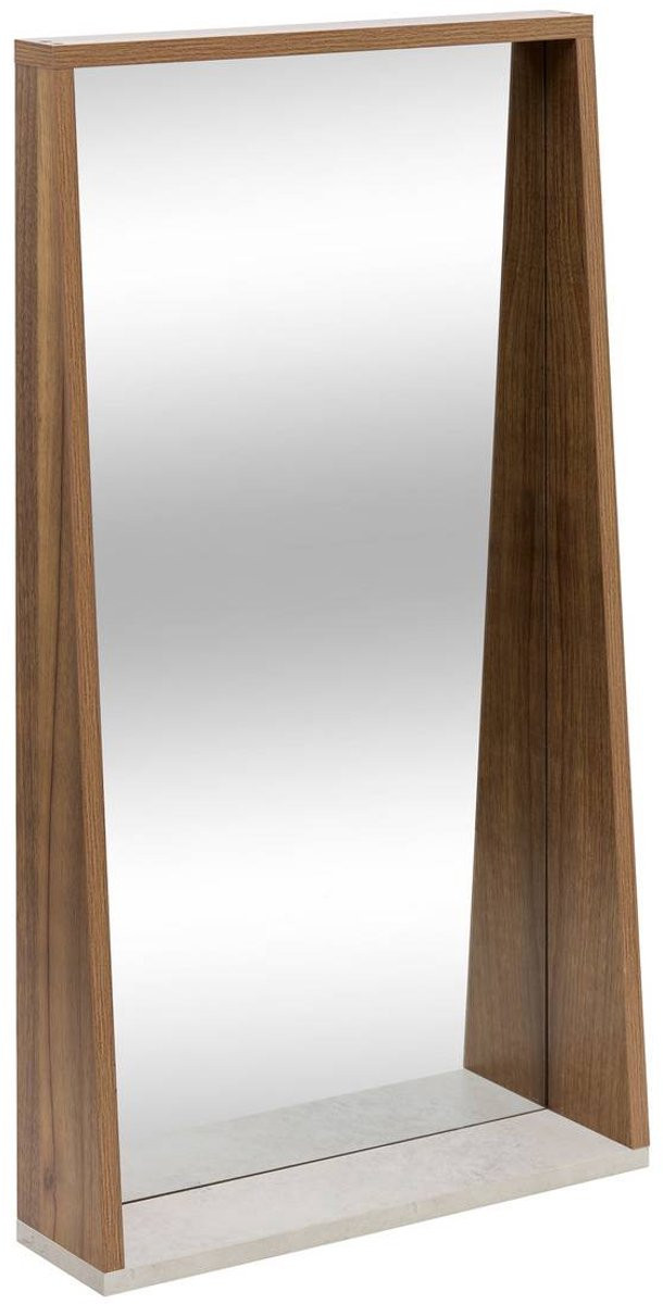 Come rechthoekige spiegel bruin 43 x 77 cm