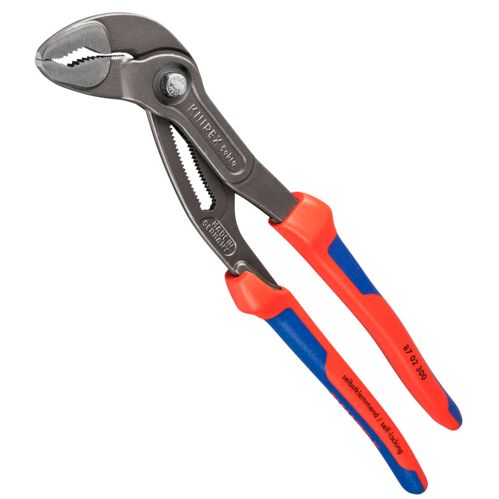 KNIPEX Cobra Wasserpumpenzange mit Mehrkomponenten-Hüllen