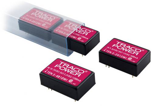 TracoPower TEN 5-2411WI DC/DC-Wandler, Print 24 V/DC 5 V/DC 1A 5W Anzahl Ausgänge: 1 x Inhalt 1St.
