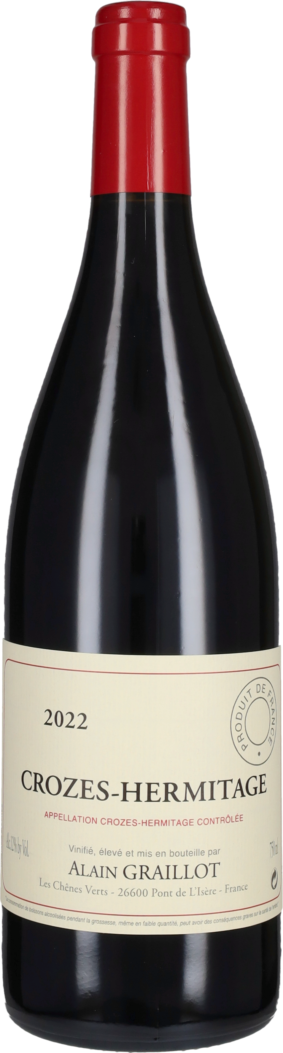 Domaine Alain Graillot Crozes Hermitage 2023