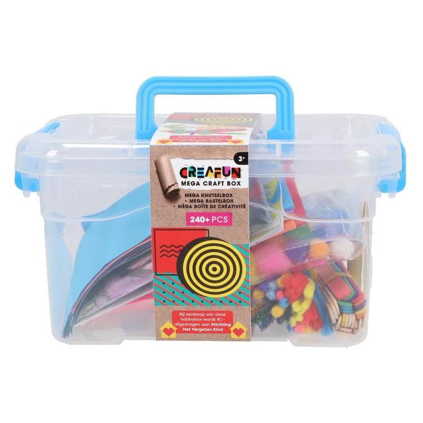 Creafun Mega Bastelbox Komplett 240 Stück 24X18X12 Cm (57964577)