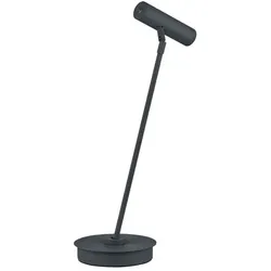 Hell LED-Tischleuchte Tom Pro Alu, Eisen, Stahl & Metall Schwarz