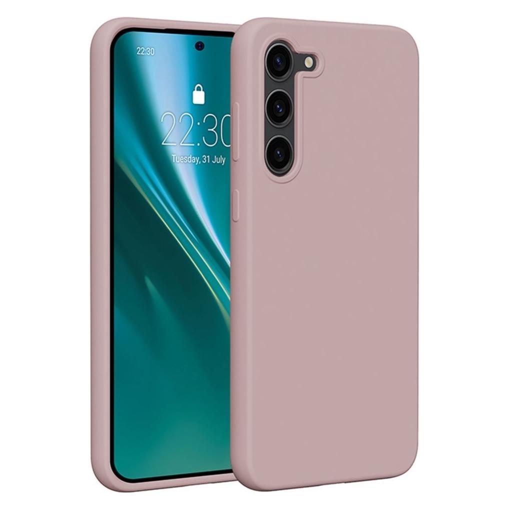 Etteri Silikonhülle für Samsung Galaxy S23 Plus hellrosa (Samsung Galaxy S23+) (46455129)
