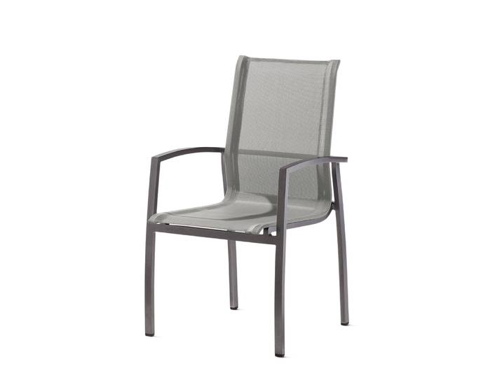 Sieger Tonga Stapelsessel Aluminium/Textilux