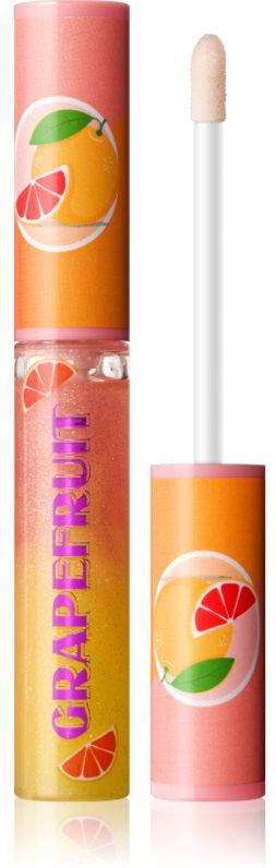 I Heart Revolution Fruity Grapefruit Fizz Glitter Lip Gloss with aroma Grapefruit 7 ml