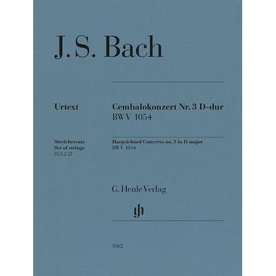 Johann Sebastian Bach - Cembalokonzert Nr. 3 D-dur BWV 1054 -