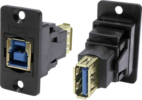 Cliff Adapter, Buchse, Einbau USB-Buchse Typ A - USB-Buchse Typ B CP30606NX Inhalt: 1St.
