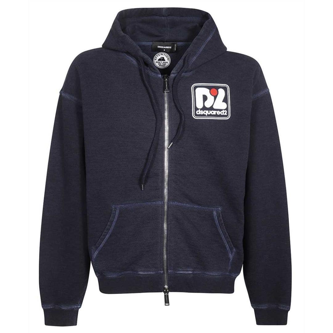 Dsquared2 Hercalina Fit Marineblauwe Hoodie