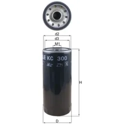 Kraftstofffilter MAHLE KC 300
