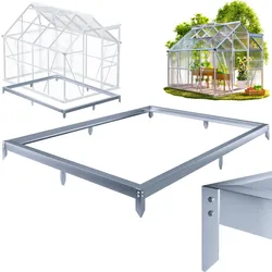 GARDEBRUK® Fundament für Gewächshaus 250x190cm Stahl