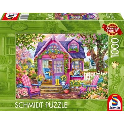 Schmidt 58061 - Ein Häuschen zum Verlieben, Puzzle, 1000 Teile