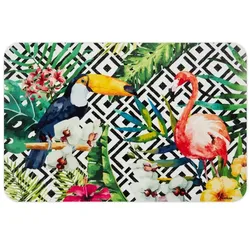 Excelsa Set mit 6 Tischsets Tropical Chic Kunststoff 43,5x0,1x29 cm Bunt
