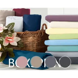 schlafgut Jersey-Elasthan Boxspring-Spannbetttücher  – erhältlich in 21 Farben