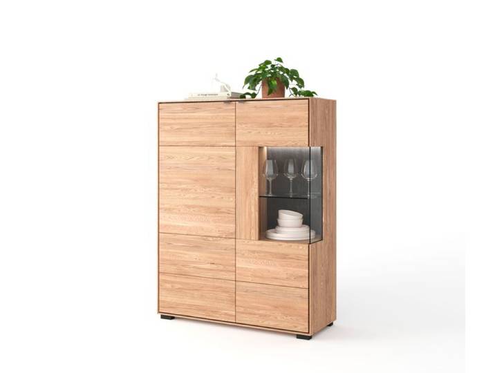 Highboard Rosa Eiche Holz