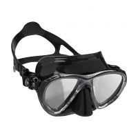 Cressi - Big Eyes Evolution HD lens - Farbe: Schwarz/Silber - Gläser: Verspiegelt