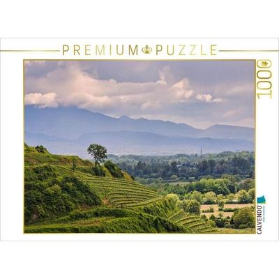 CALVENDO Puzzle Weinberge bei Achkarren | 1000 Teile Lege-Größe 64x48cm Foto-Puzzle für glückliche Stunden, von , Calvendo Puzzle