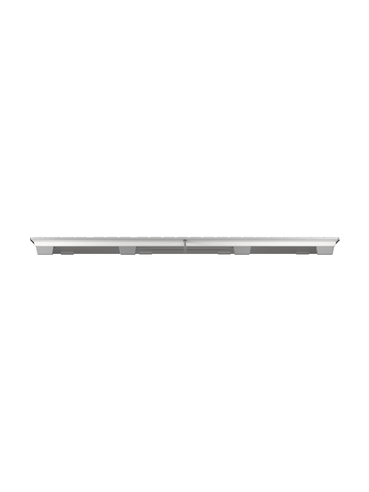 Cherry KC 6000 SLIM - Tastatur - Englisch (UK) - Silber