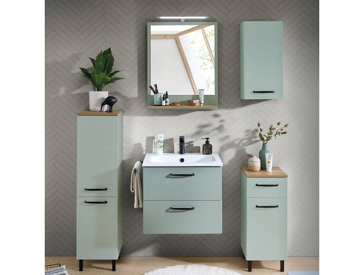 Colonne mi-haute Quickset 500 32 x 115 x 32cm Vert/Couleur sauge