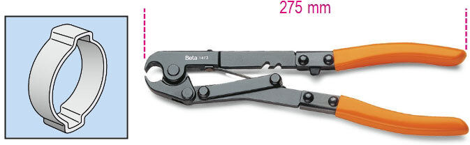 Beta 1473 275 Pinza per collari OETIKER®