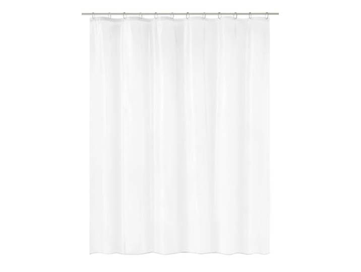 Kleine Wolke Rideau de Douche PEVA Claro Transparent 180 x 200 cm Sans PVC\, absolument étanche\, bande de trous renforcée\, fabriqué en PEVA