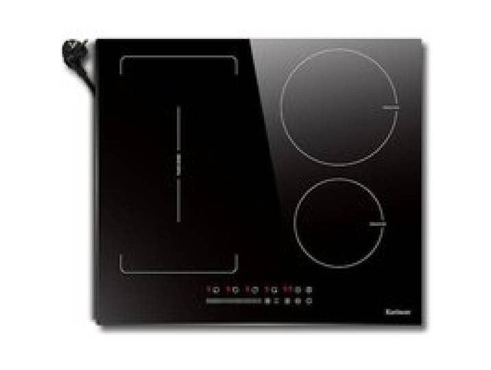 Karinear Plaque de Cuisson Induction - 4 Foyers avec Zone de Pont - Encastrable - 60cm - VDE