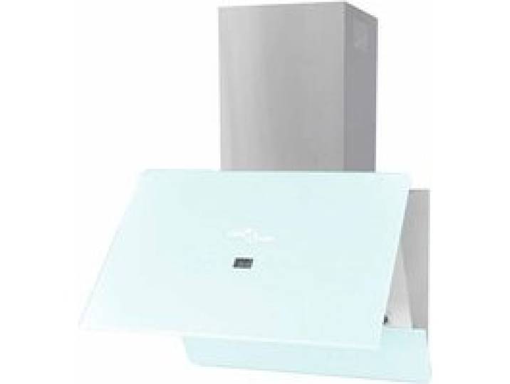 (Blanc)Hotte de cuisine - SIGNOR - Hotte aspirante Verre trempé Blanc 600 mm 54863