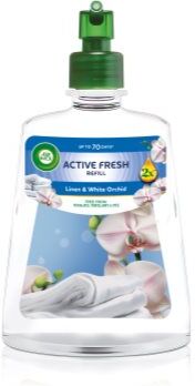 Air Wick Active Fresh Linen & White Orchid ambientador recarga 228 ml. Active Fresh Linen & White Orchid