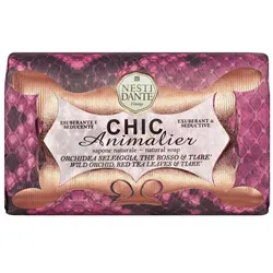 Nesti Dante, Handseife, Chic Animalier Red - 250ML (Hartseife, 240 g)