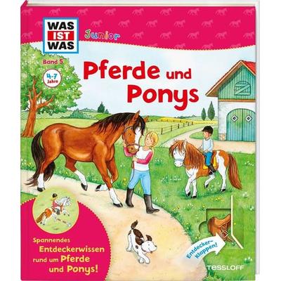 Pferde und Ponys / Was ist was junior Band 5, Gebundene Ausgabe von Christina Braun,Tatjana Marti, Tessloff Verlag