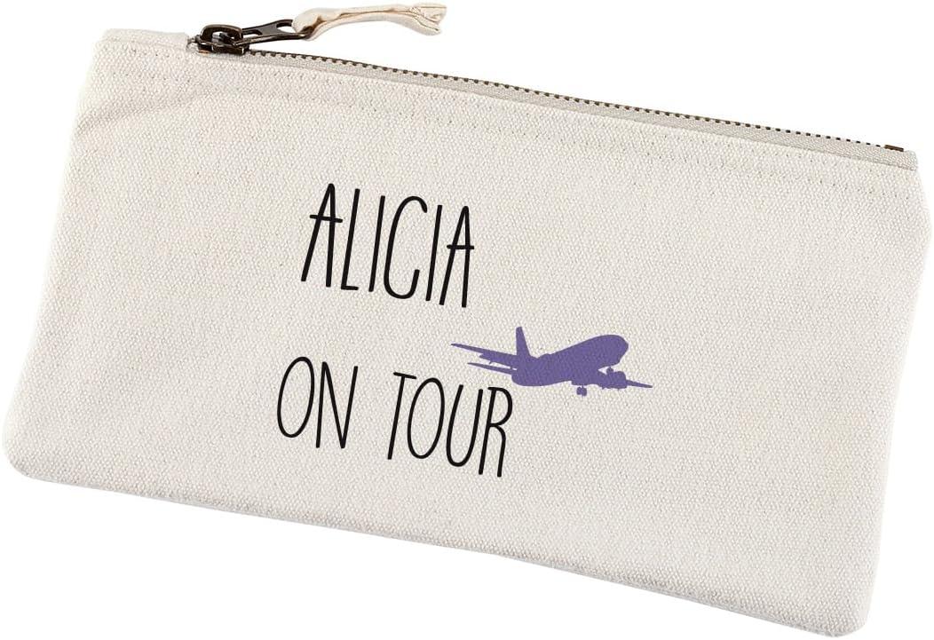 Kosmetiktäschchen für den Urlaub - on Tour - personalisiert mit Ihrem Namen