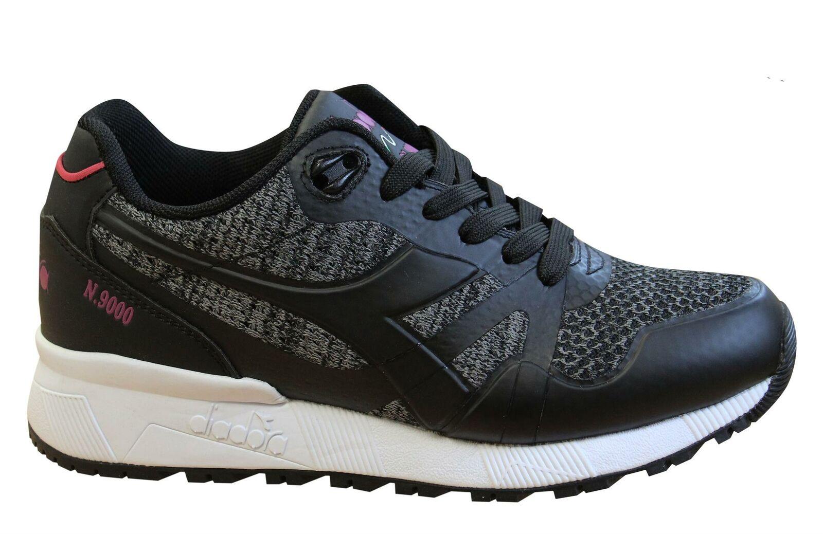 Diadora N9000 Moderna Heren Zwart Sportschoenen