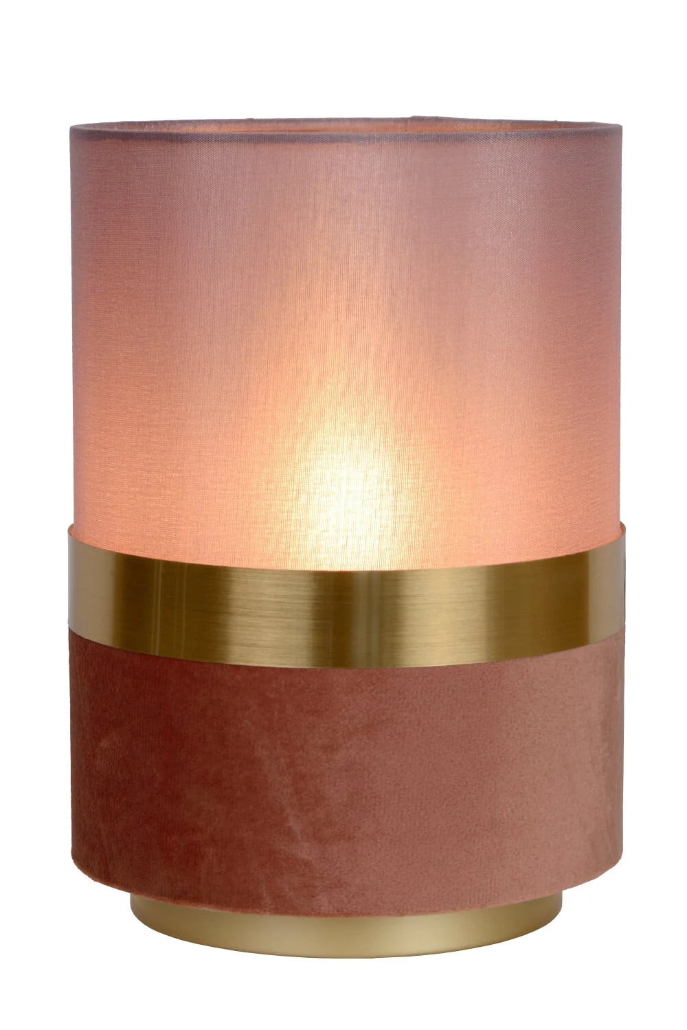 Lucide EXTRAVAGANZA TUSSE Tafellamp - Roze/Goud - Ø 15 cm
