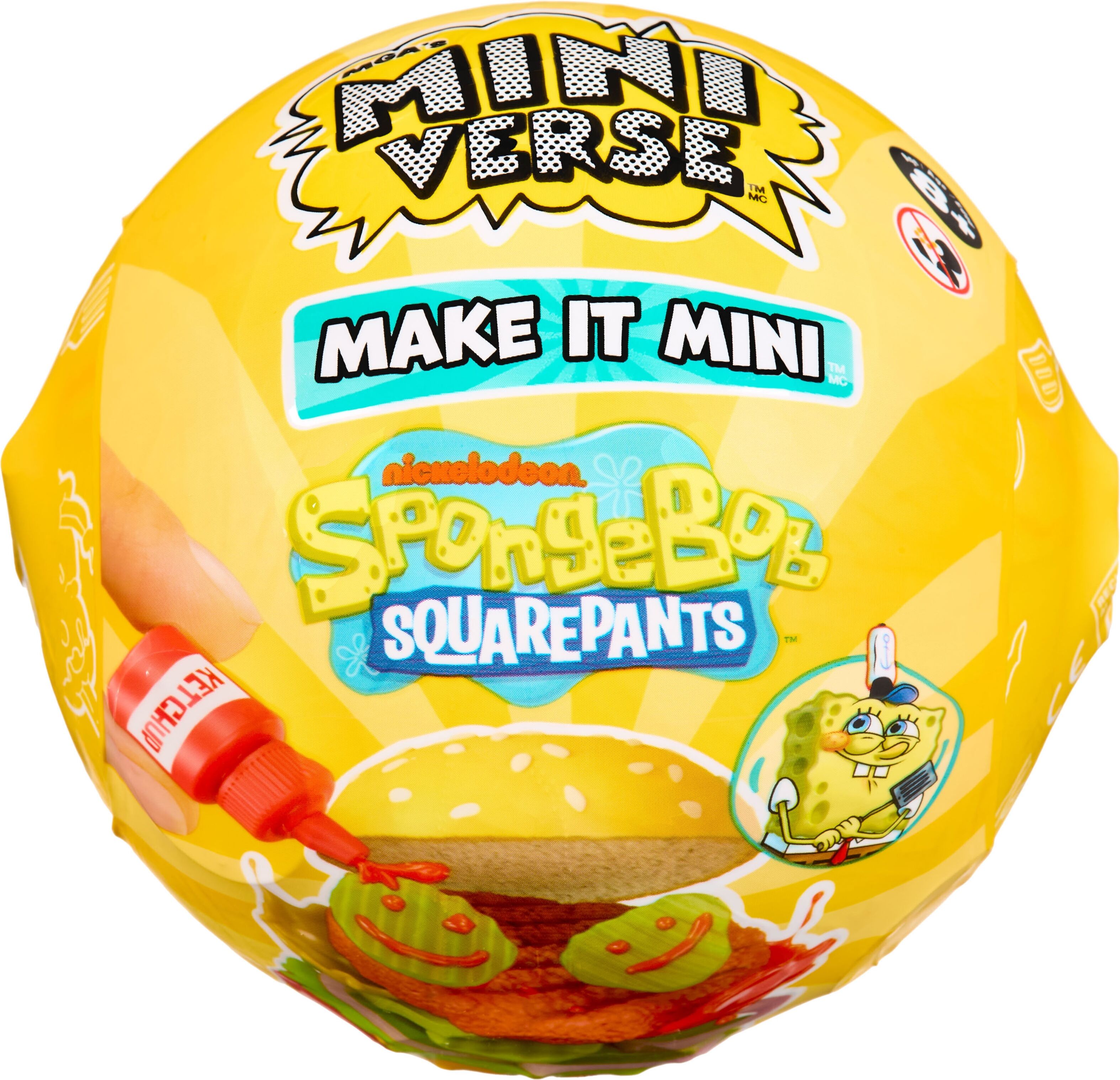 Kreativset MGA ENTERTAINMENT "MGA's Miniverse - Make It Mini Spongebob", bunt, Kreativsets, Kinder, Kreativset