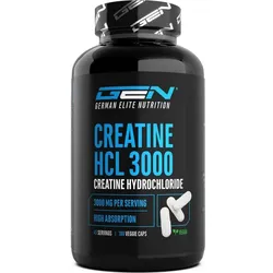 German Elite Nutrition - Creatine HCL - 180 Kapseln
