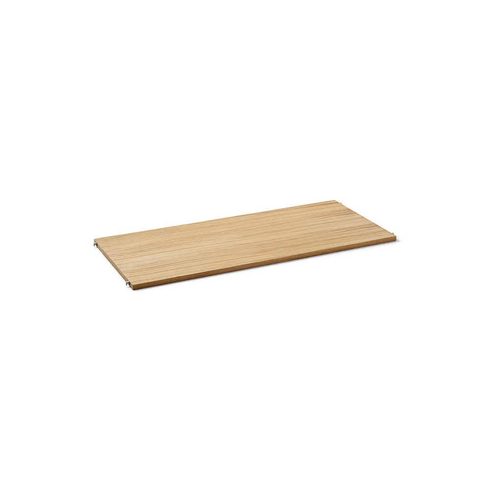 Ferm Living Punctual Perforated plank 90 cm eiken geolied lichtgrijs