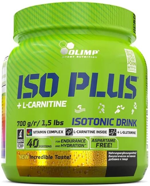 Olimp Iso Plus L-Carnitine 700g Limão