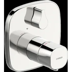 HANSA HANSALIVING Wannen- und Brausearmatur, Fertigmontageset/Thermostat, ohne Sicherungseinrichtung, 81149572