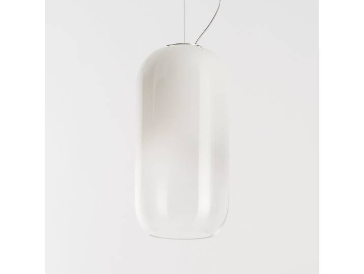 Gople Mini Pendelleuchte White - Artemide - Wohnzimmer - Design - Glas - Einflammig
