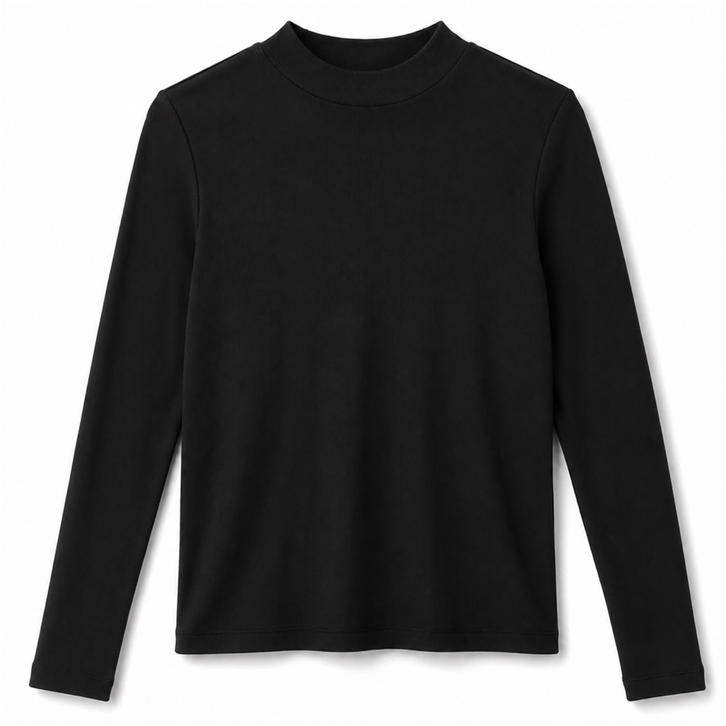 Mazine Basic Turtleneck Damen Longsleeves schwarz Größe S Lifestyle Hautfreundlich