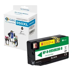 G&G Kompatibel mit HP HP 950XL/ CN045AE Druckerpatrone Schwarz