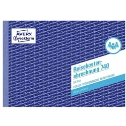 Avery Zweckform Formularbuch »Reisekostenabrechnung« - wöchentlich weiß, 21x14.8 cm