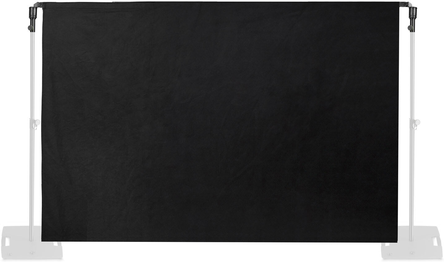 Gravity Pad Set 2 - Pipe-And-Drape-Vorhangsystem Inkl. Vorhang
